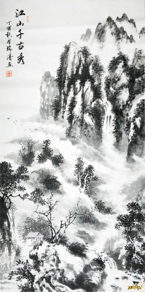 ��ɽǧ���� ɽˮ��(hu��) ��īɽˮ ��������