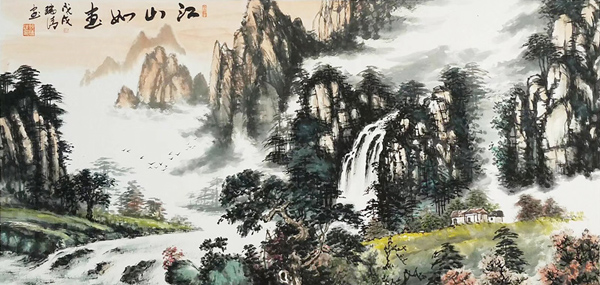 ��ɽ�箋 ɽˮ�� �ĳ����� ����