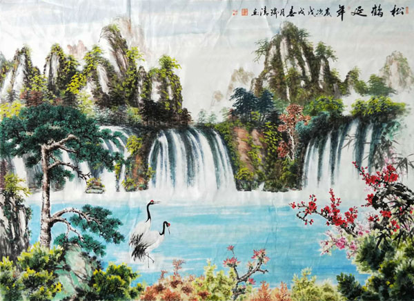 ���Q���� ɽˮ��  �M�� ���紺��