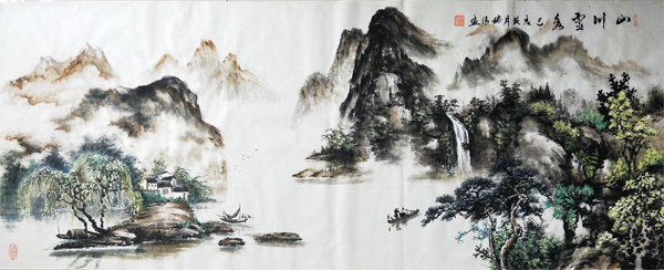 ����ɽˮ��(hu��) ɽ���`�� �����������宋(hu��)