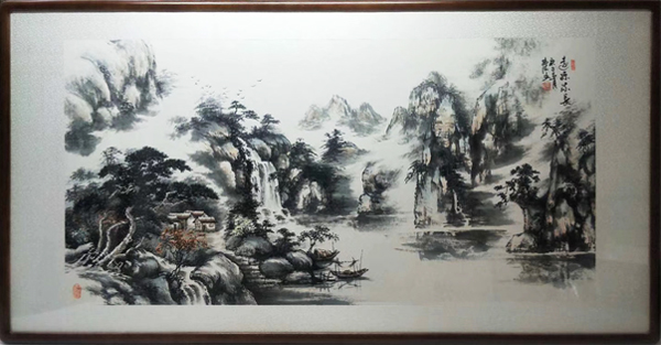 ����ɽˮ��(hu��) Դ�h(yu��n)���L(zh��ng) �����괺�����宋(hu��)