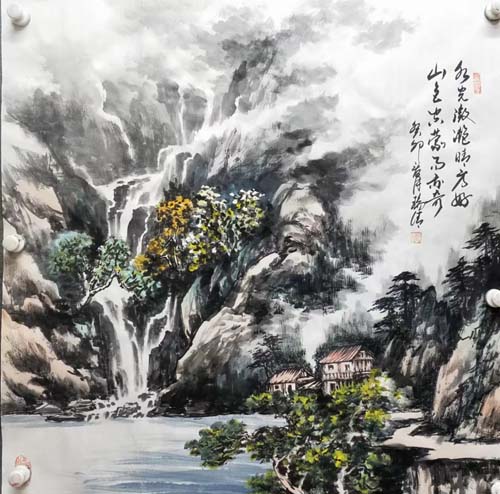 ˮ�➇���緽��,ɽɫ���������档  ����ɽˮ��