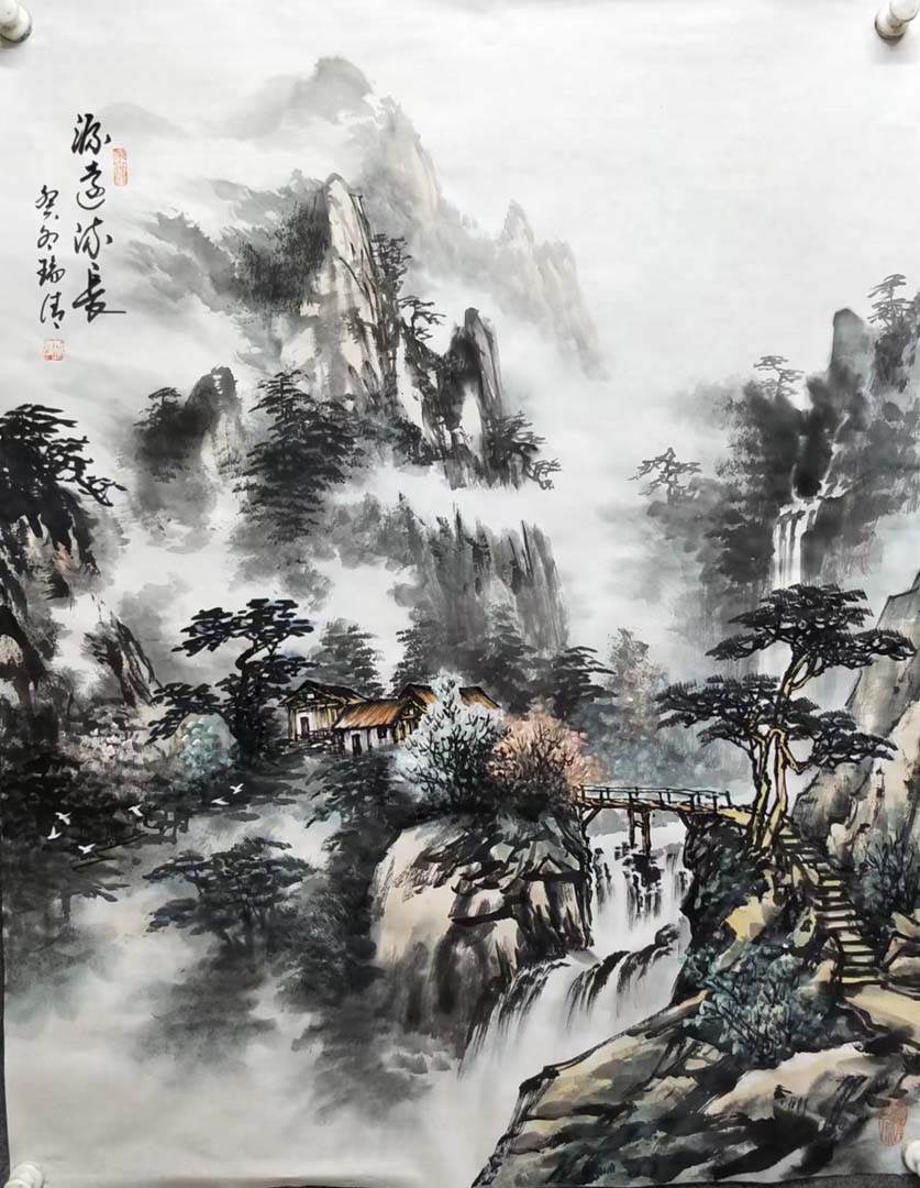 Դ�h(yu��n)���L(zh��ng) ��î���� ���҇�(gu��)��(hu��)ɽˮ