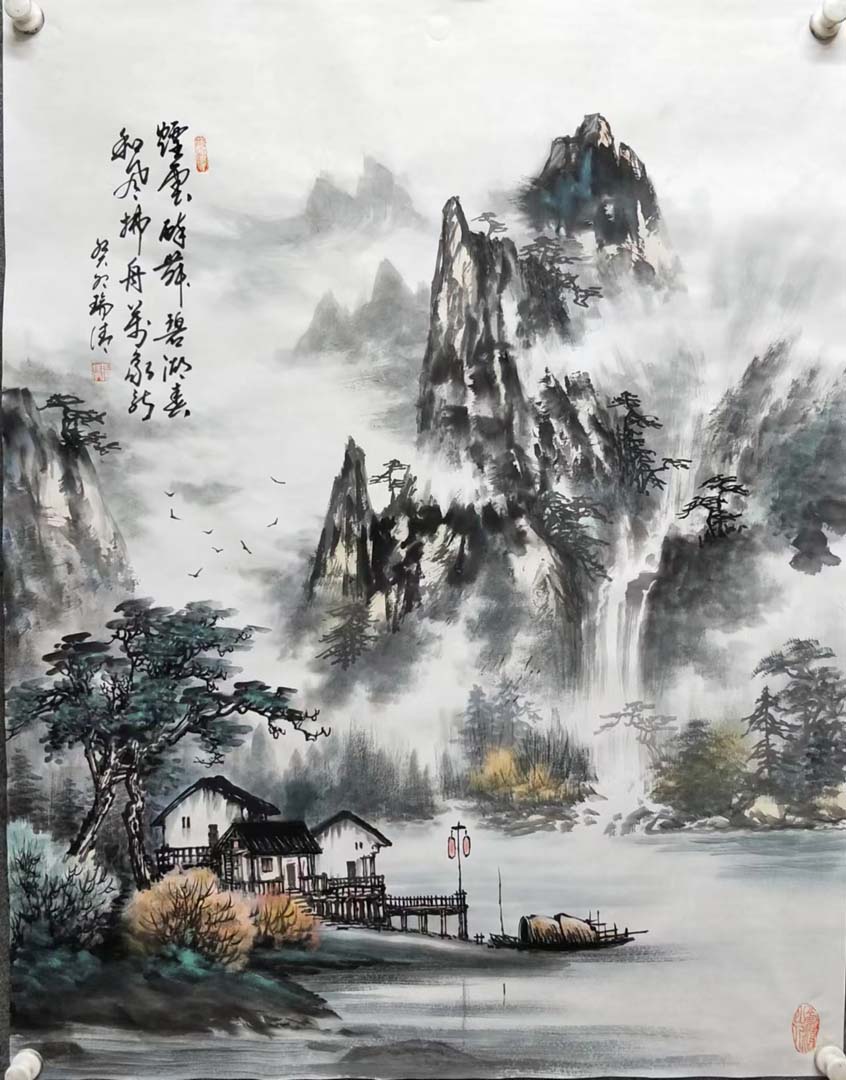 ��ɫɽˮ ���҇�(gu��)��(hu��)��Ʒ���p